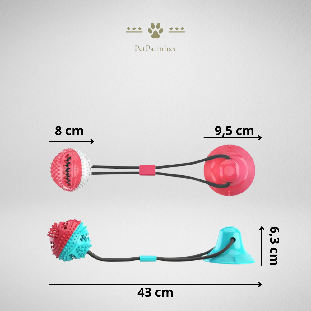 Jouet interactif 5 en 1 pour chiens dynamiques