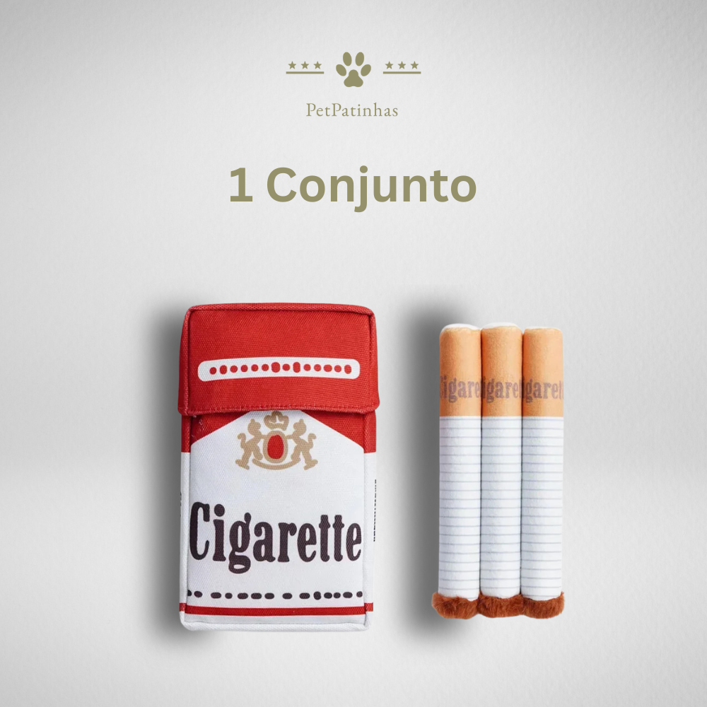 Jouet pour chien en forme de mégot de cigarette