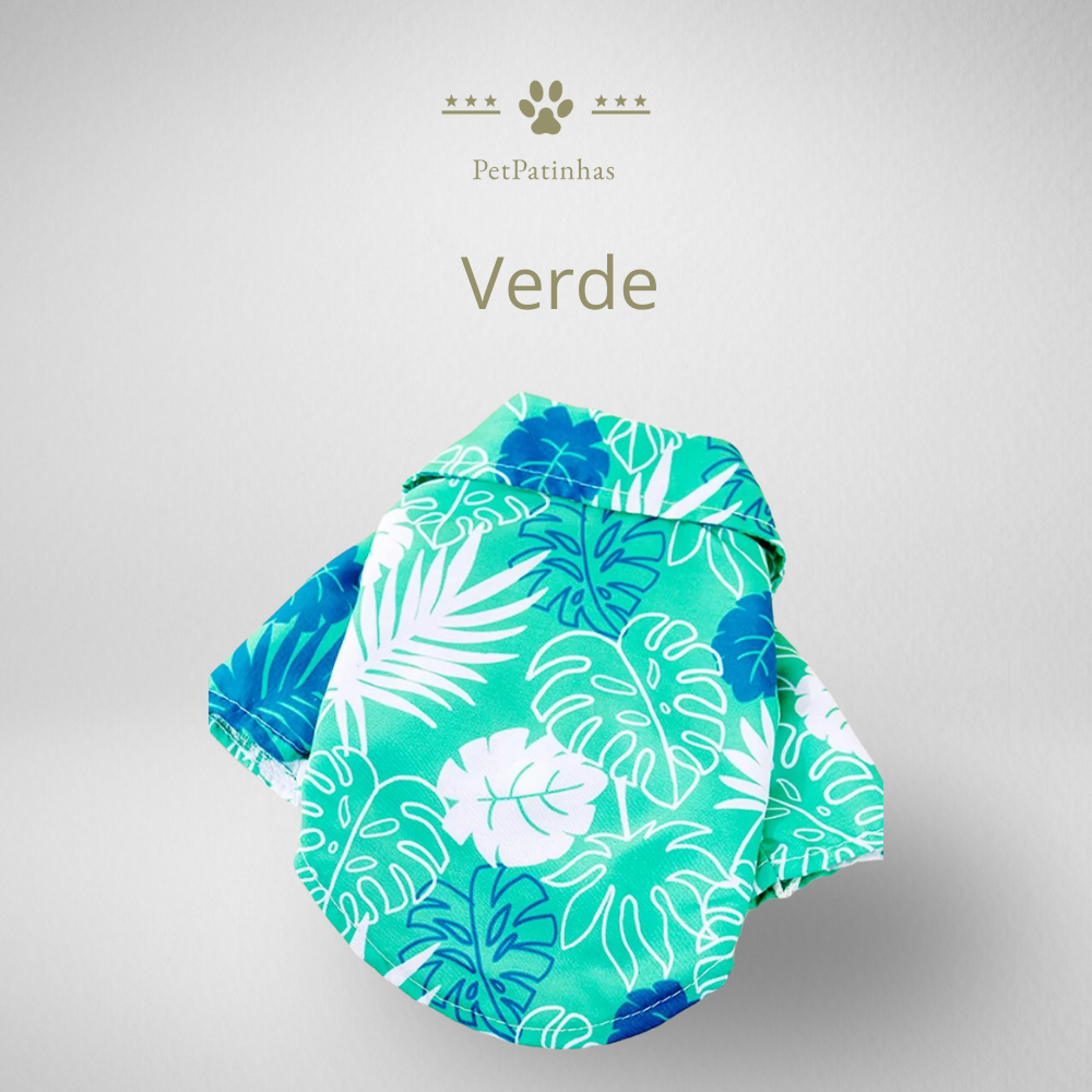 Summer Hawaiian Shirt for Dogs