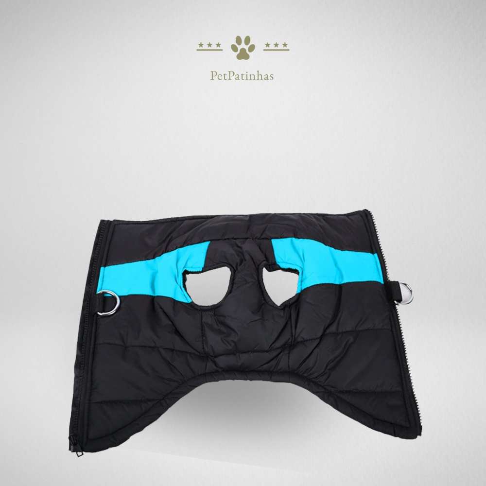 Casaco Impermeável de Inverno para Cães – Térmico, Resistente e Confortável