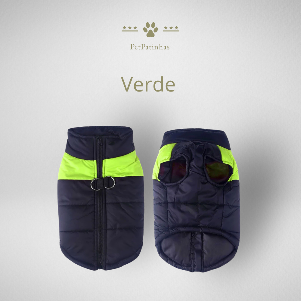 Casaco Impermeável de Inverno para Cães – Térmico, Resistente e Confortável