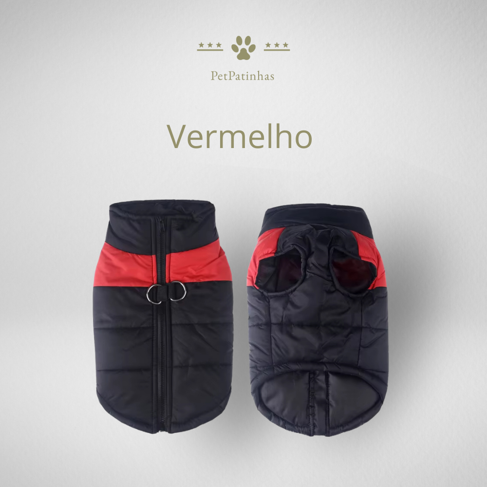 Casaco Impermeável de Inverno para Cães – Térmico, Resistente e Confortável