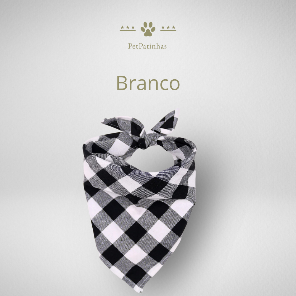 Bandana à carreaux classique