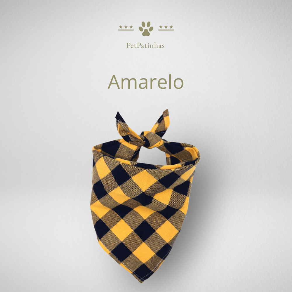 Bandana à carreaux classique