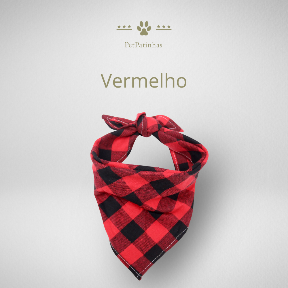 Bandana à carreaux classique