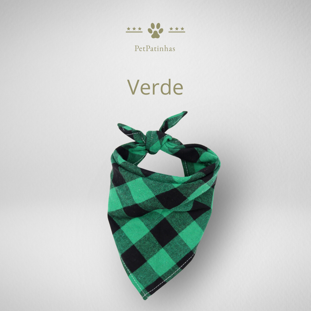 Bandana à carreaux classique