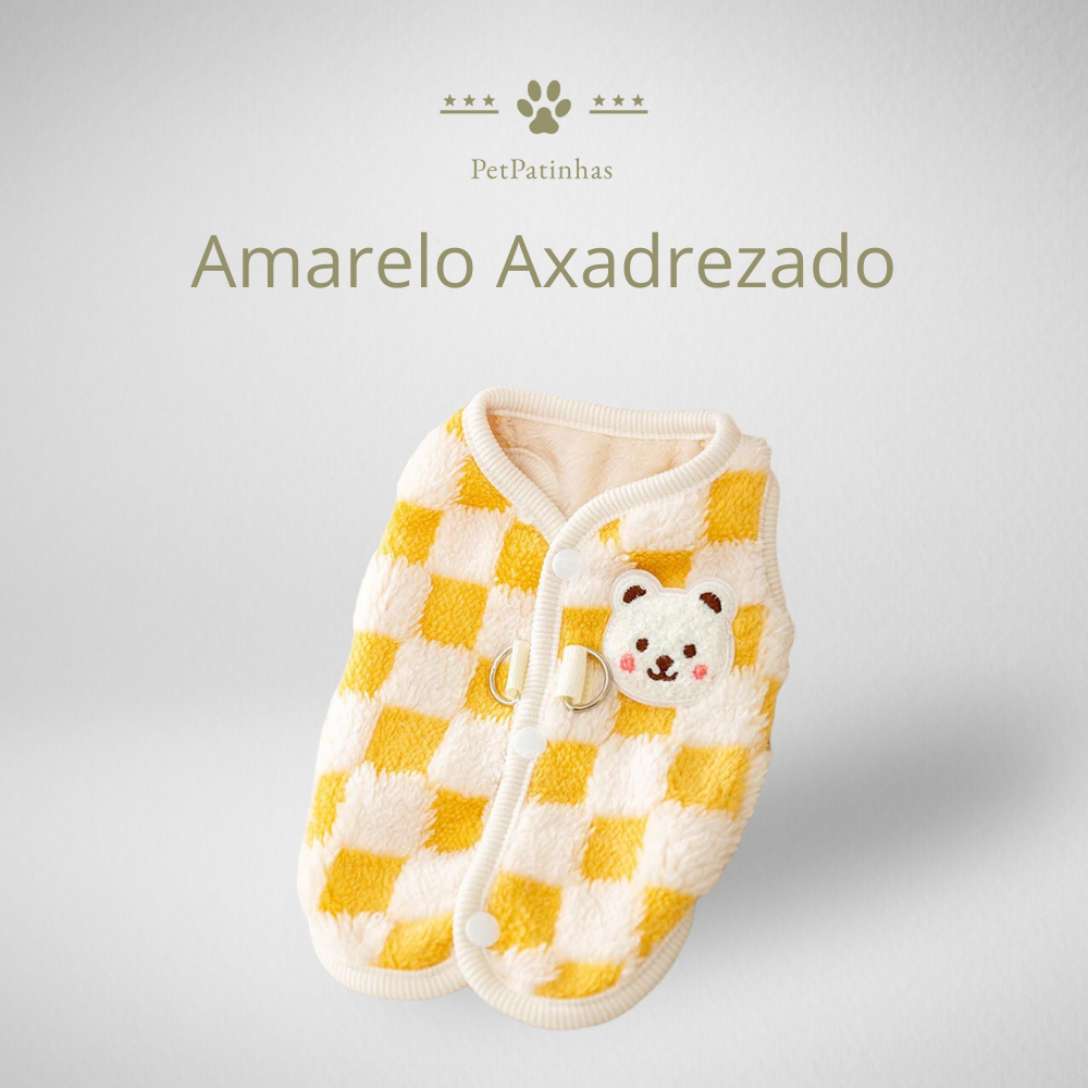 Manteau en peluche pour chat