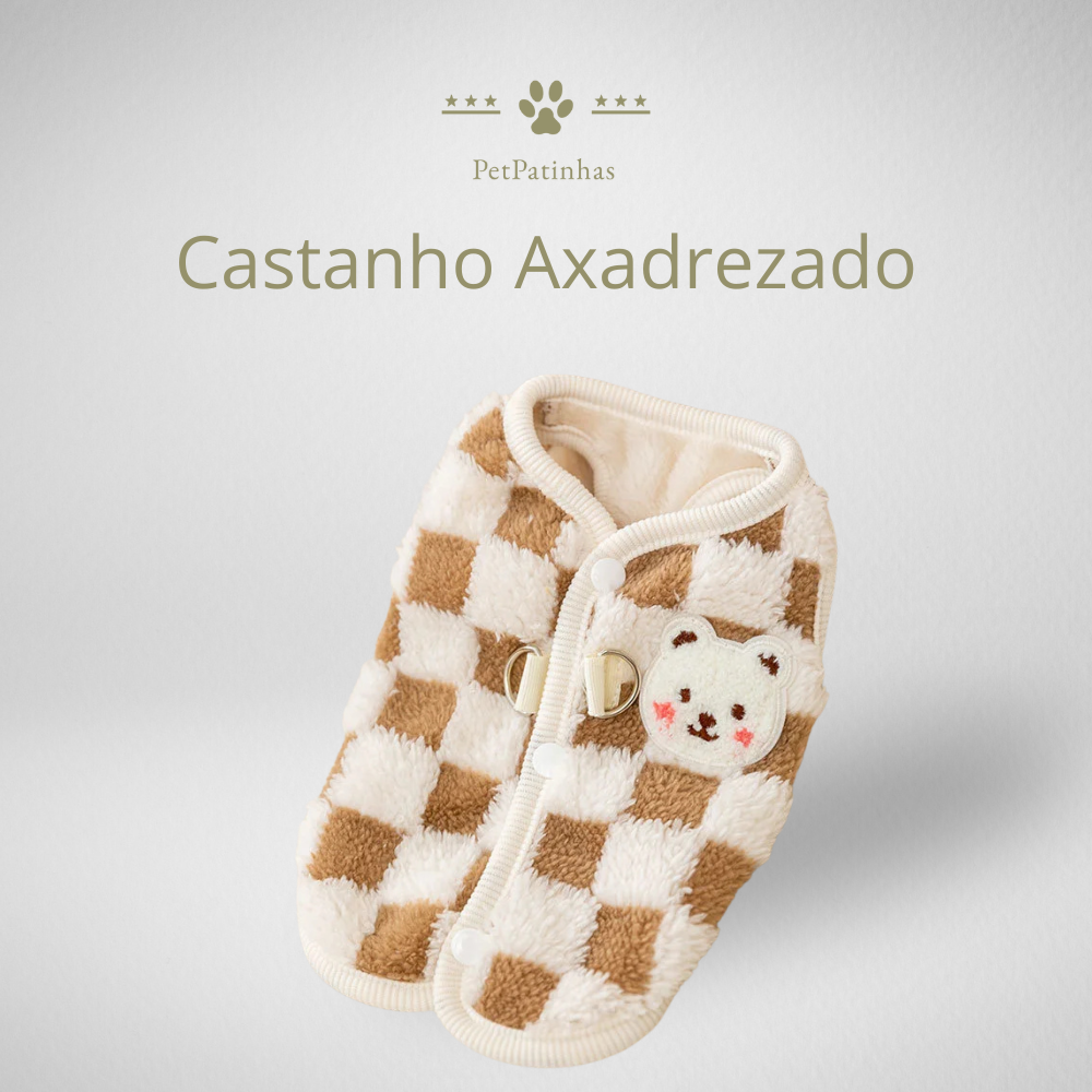 Manteau en peluche pour chat