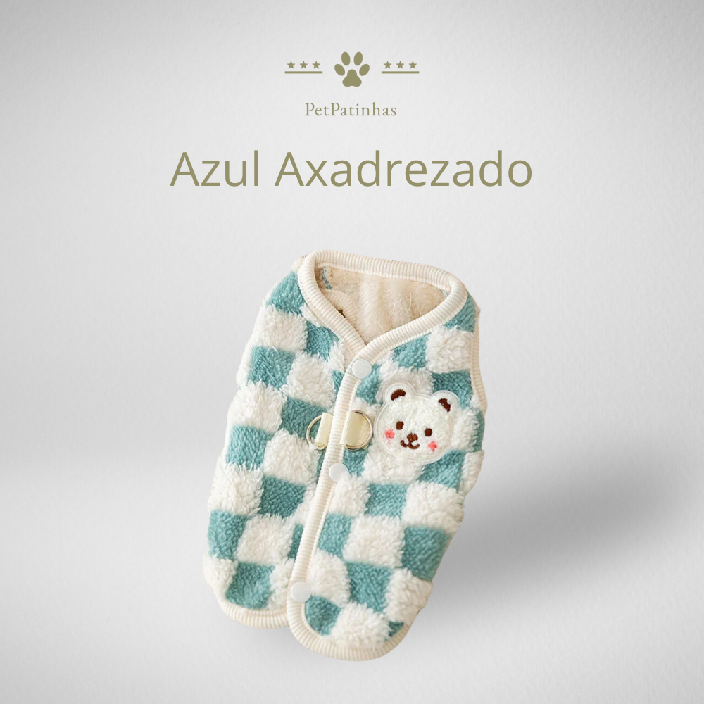 Manteau en peluche pour chat