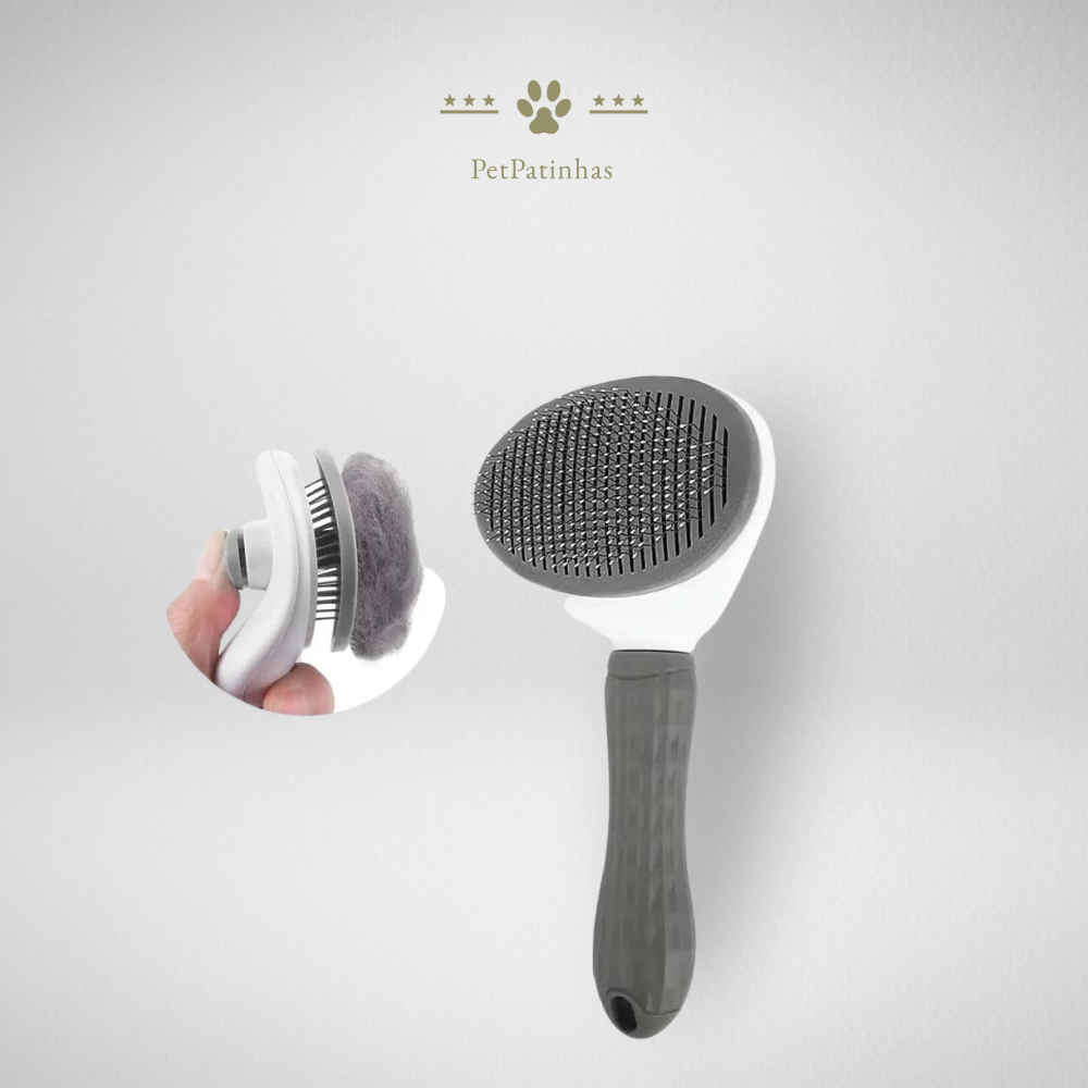 Brosse dépilatoire autonettoyante
