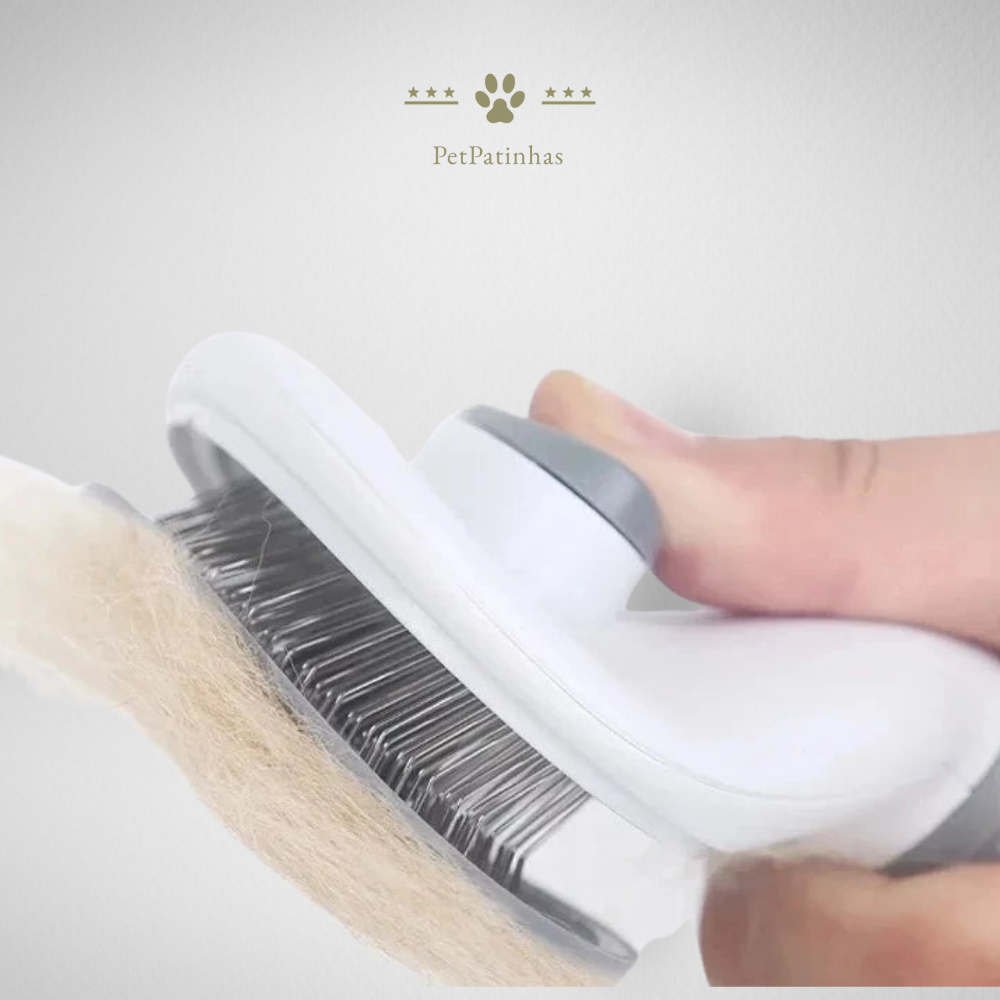 Brosse dépilatoire autonettoyante