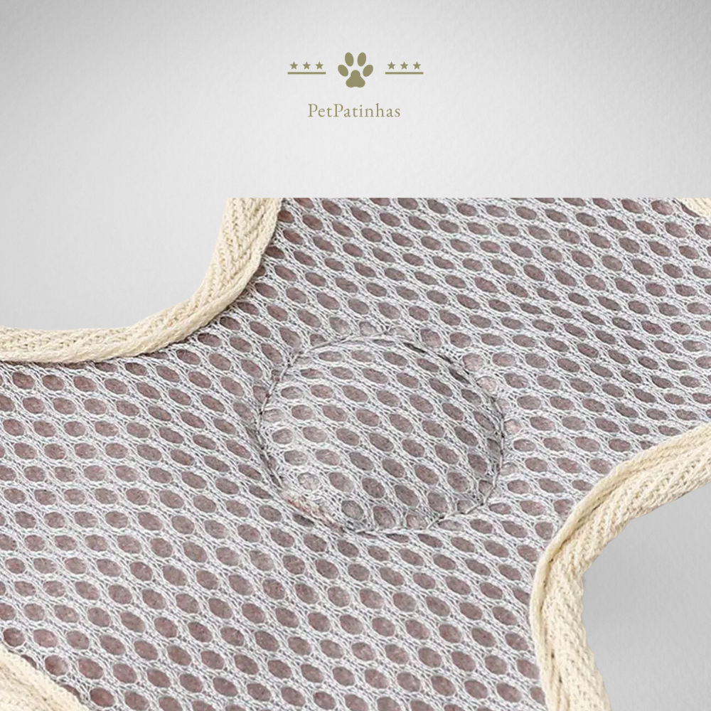 Breathable Harness with Leash