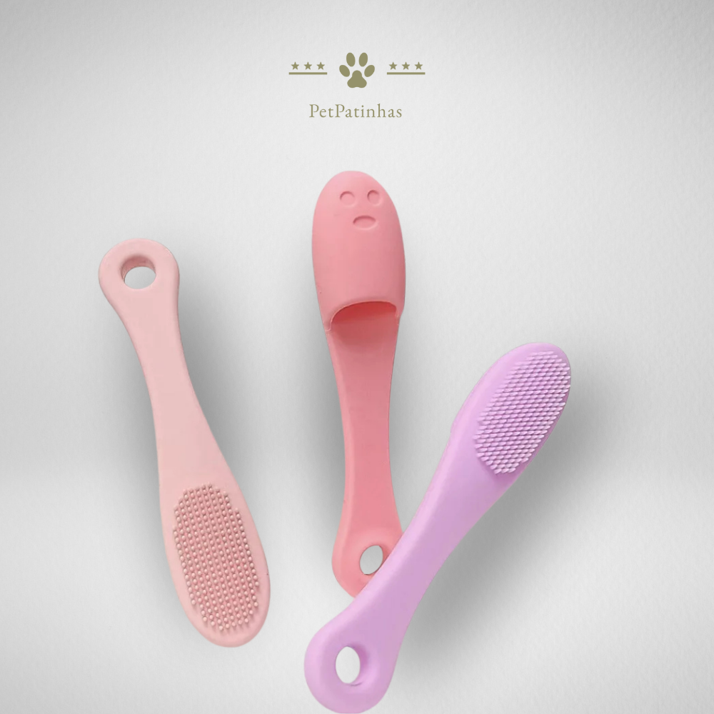 Brosse à dents souple pour les doigts – Hygiène oculaire et bucco-dentaire pour chiens et chats