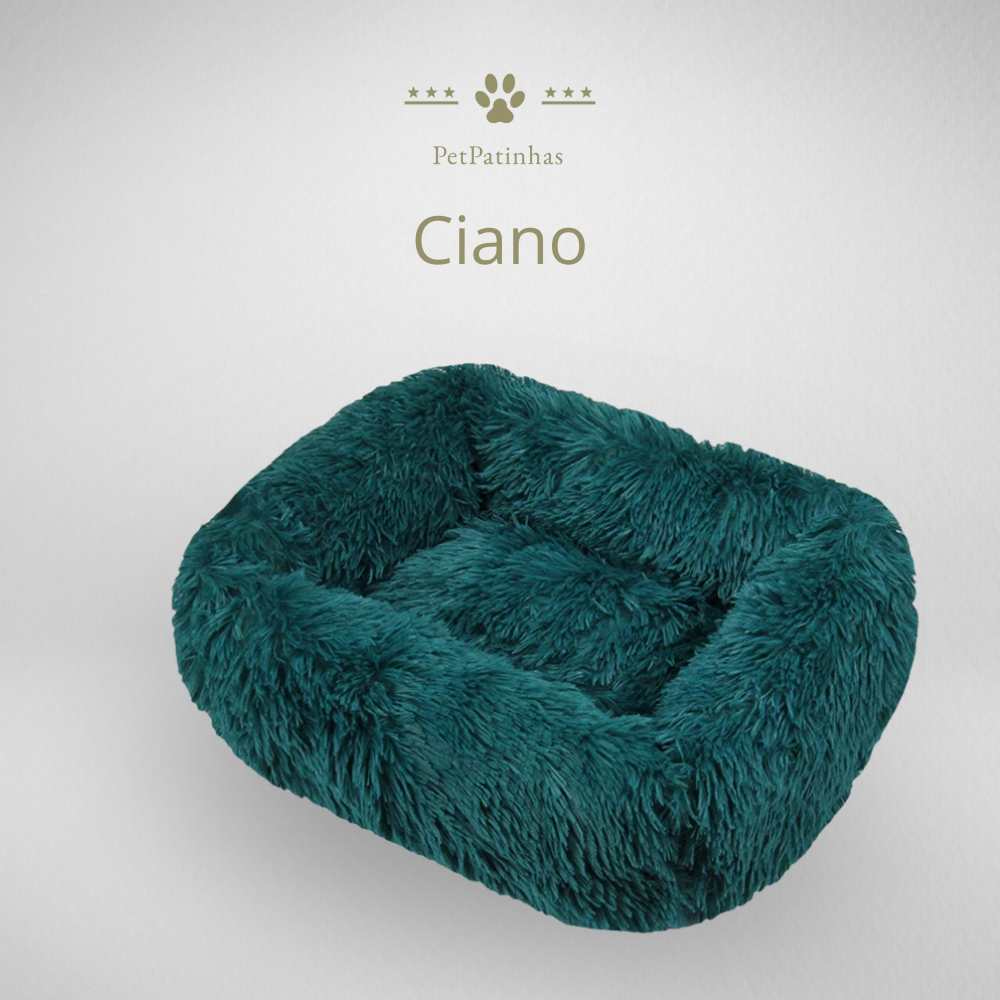 Cama Retangular de Pelúcia