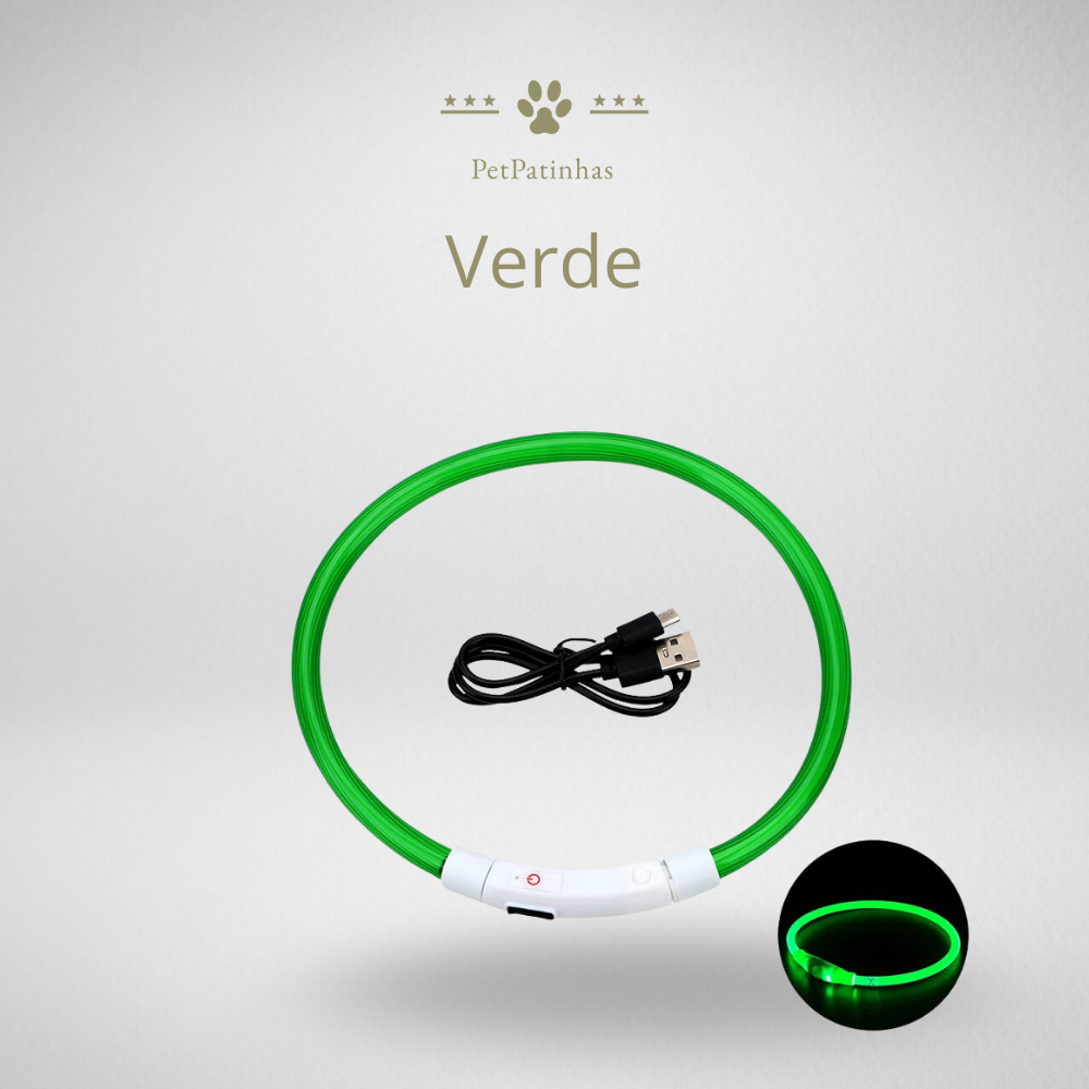 USB Rechargeable LED Collar