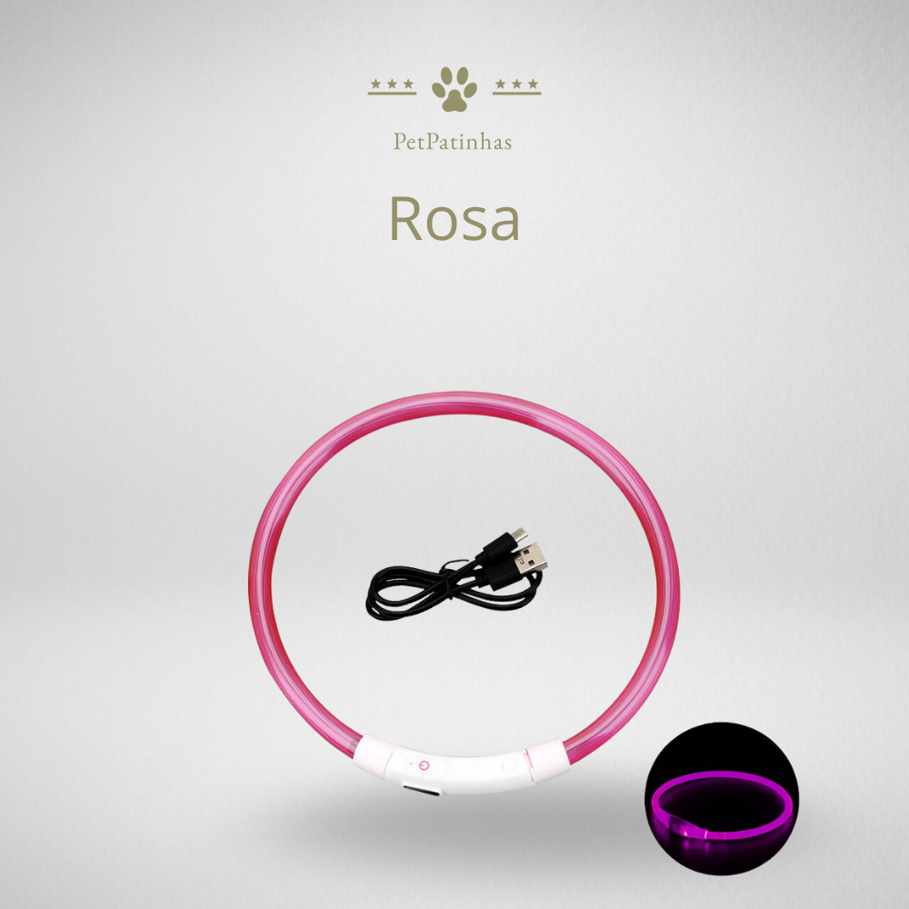 USB Rechargeable LED Collar