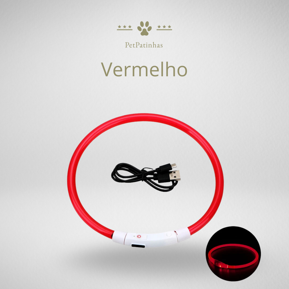 USB Rechargeable LED Collar