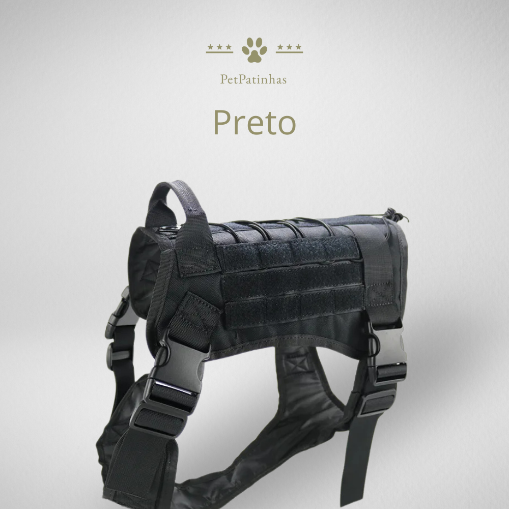 Colete Tático Militar para Cães