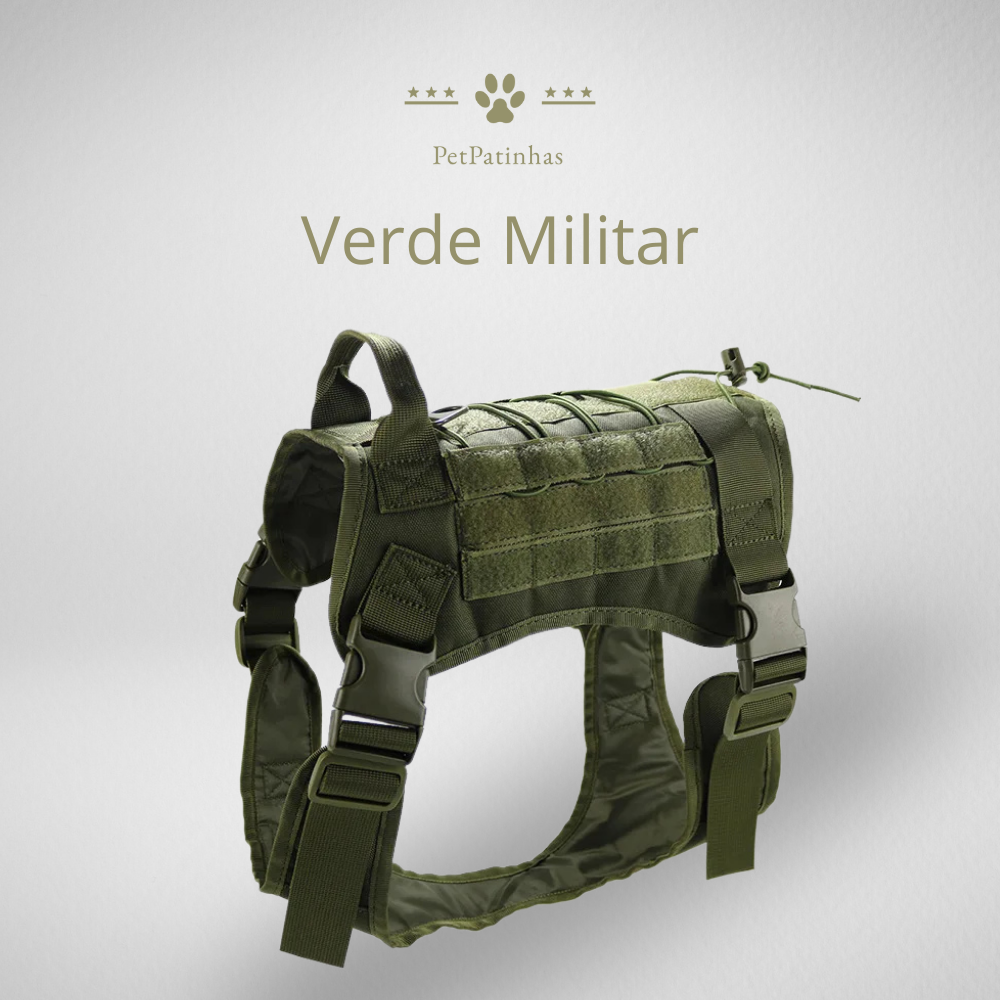 Colete Tático Militar para Cães