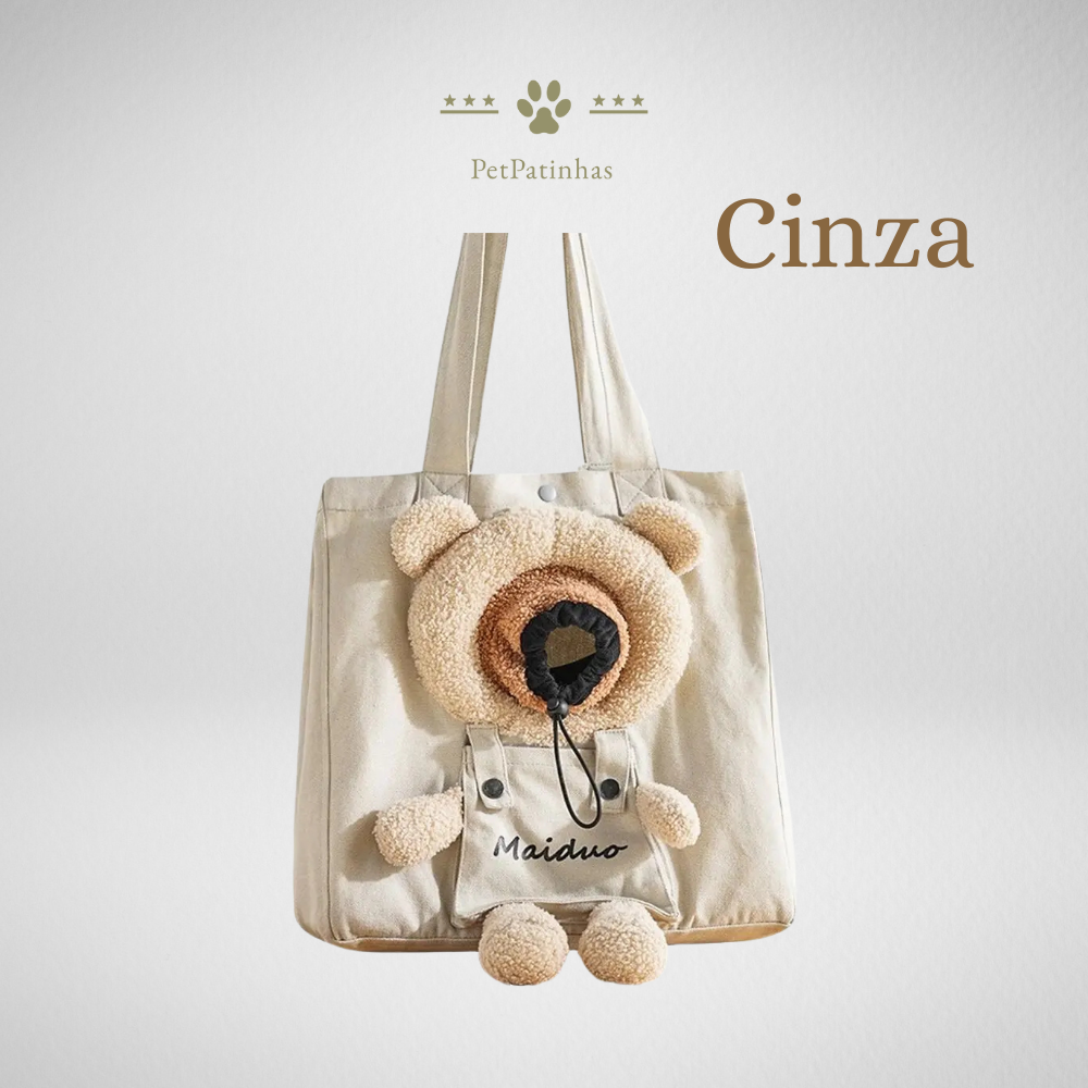 Bolsa transportadora de Ombro Urso Khaki