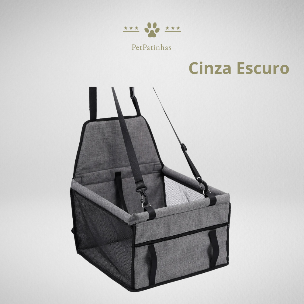 Assento Suspenso de Viagem para Cães e Gatos (Porte Pequeno/Médio)