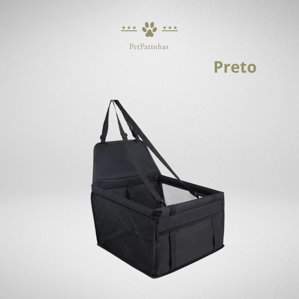 Assento Suspenso de Viagem para Cães e Gatos (Porte Pequeno/Médio)
