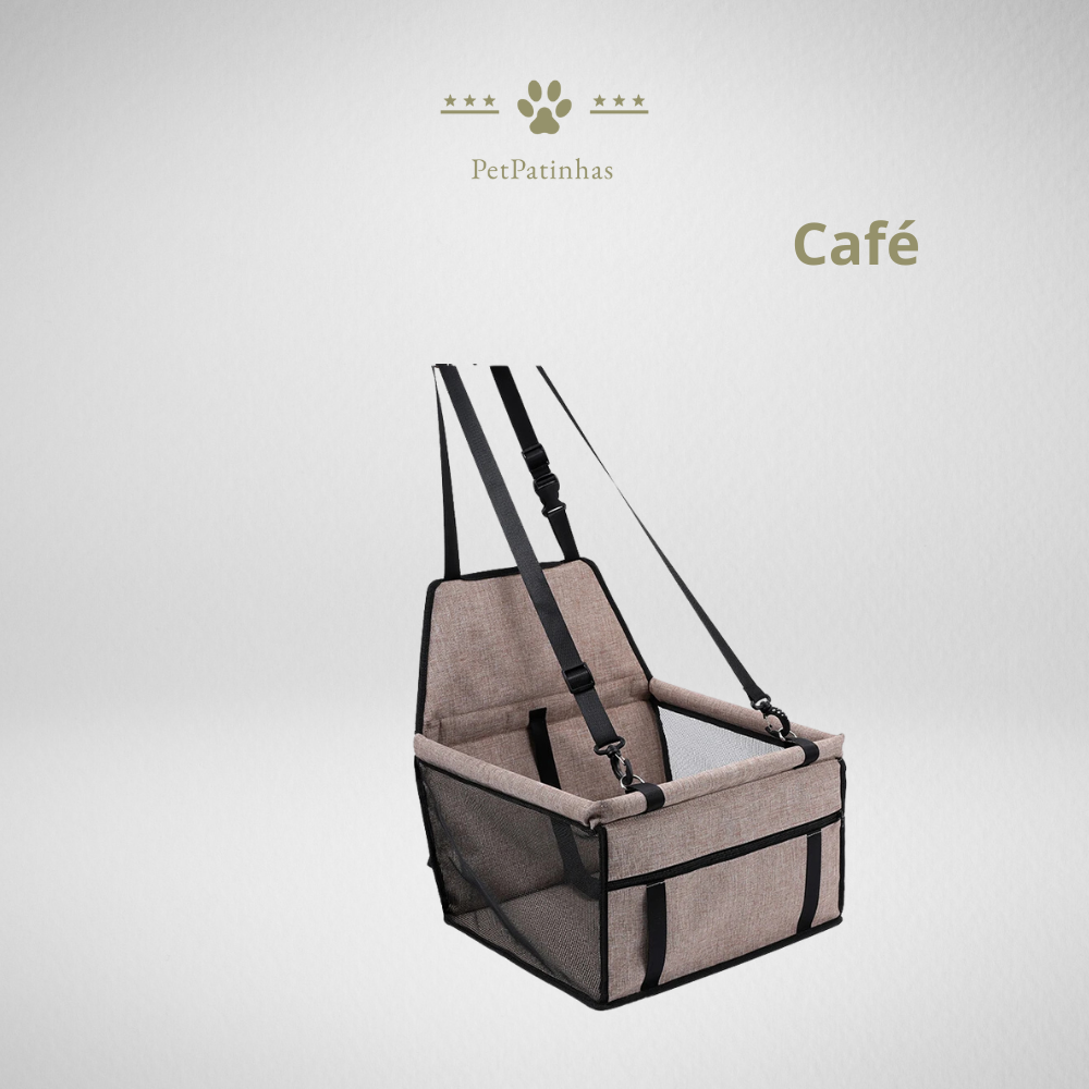 Assento Suspenso de Viagem para Cães e Gatos (Porte Pequeno/Médio)
