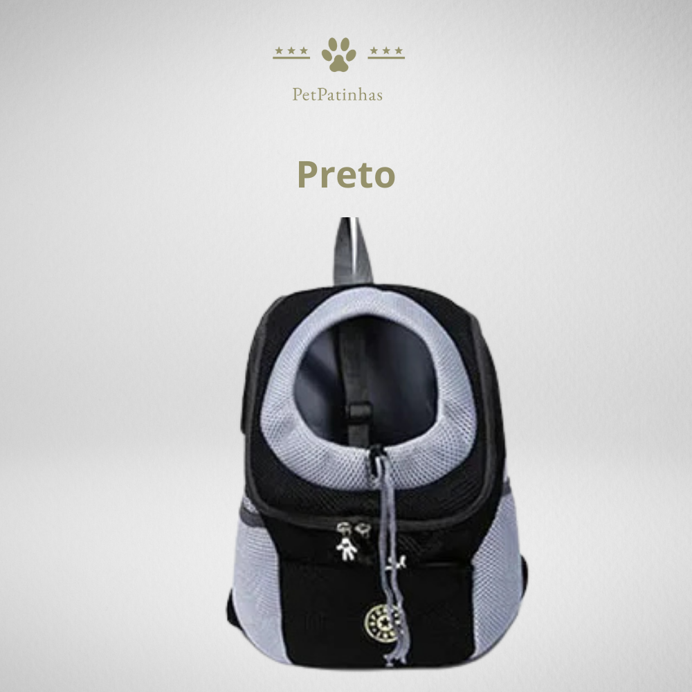 Mochila de Transporte Frontal Respirável para Viagem