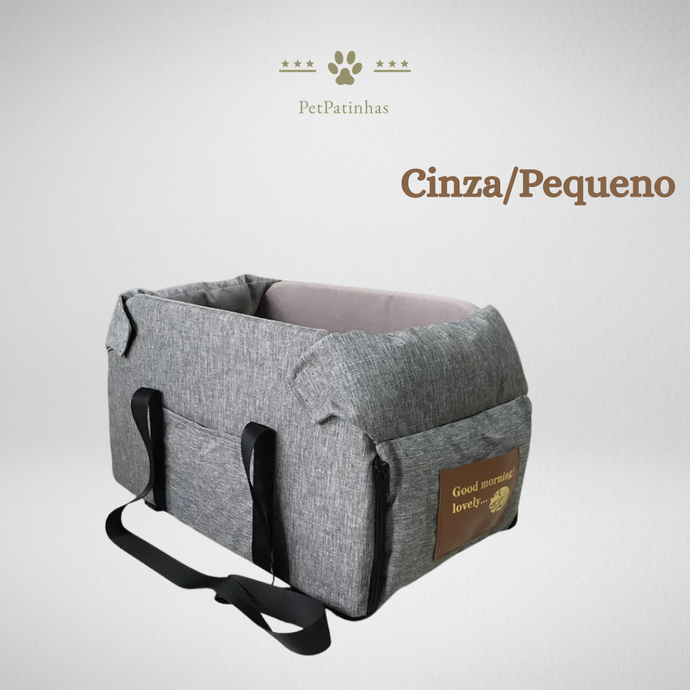 Assento de Viagem para Cães Pequenos – Cama e Transportadora 2 em 1
