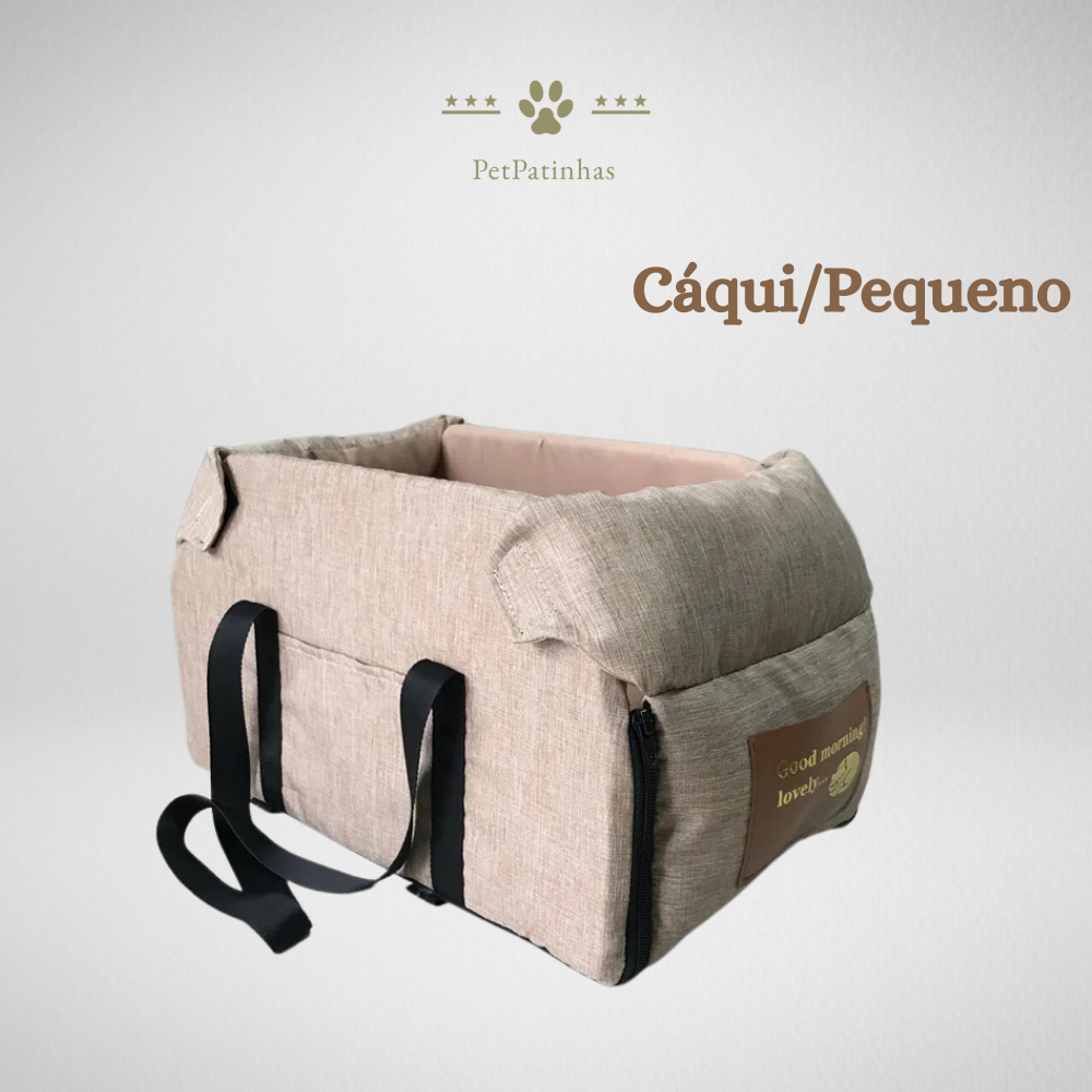 Assento de Viagem para Cães Pequenos – Cama e Transportadora 2 em 1