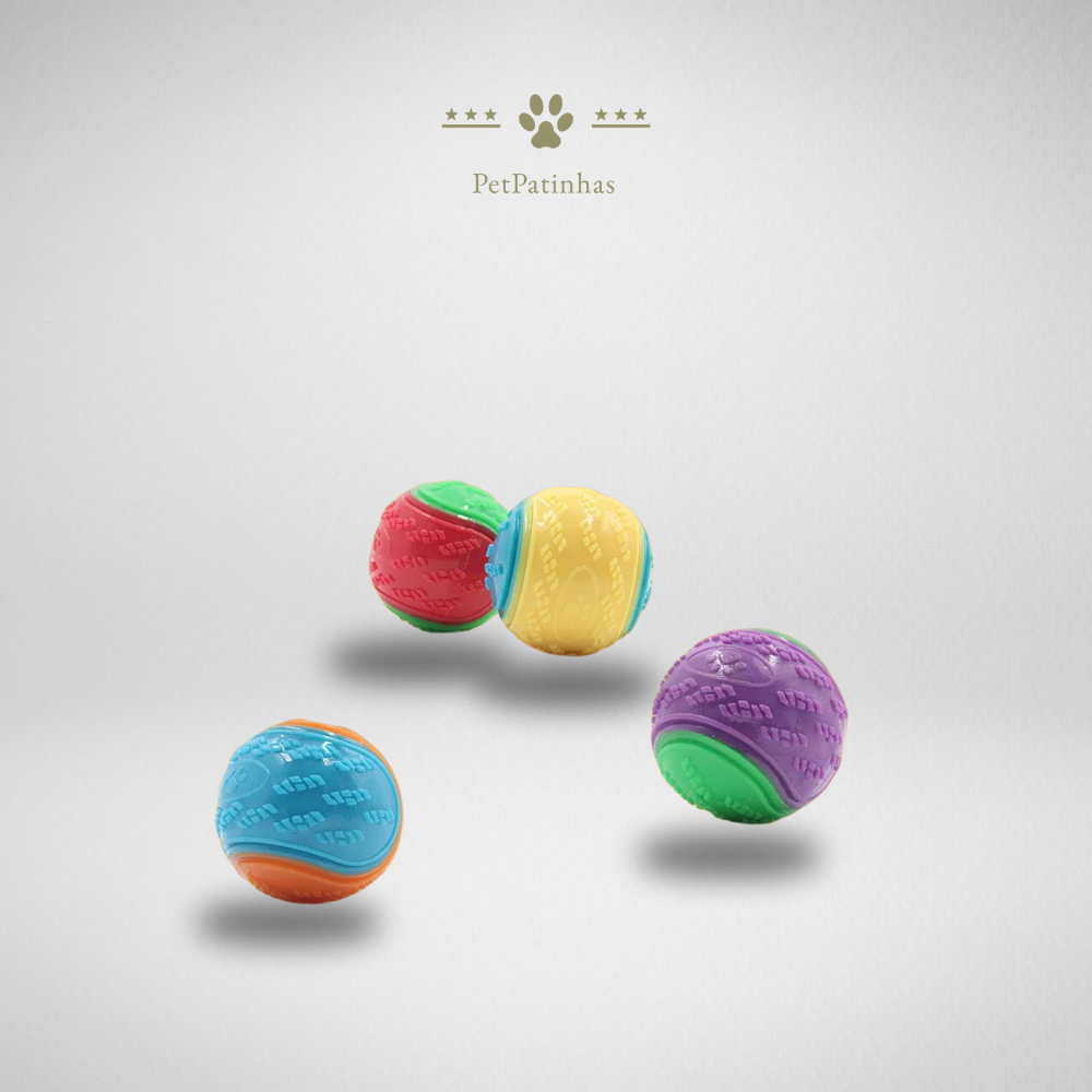 Balle interactive pour chien - Nettoyage des dents et résistance aux morsures