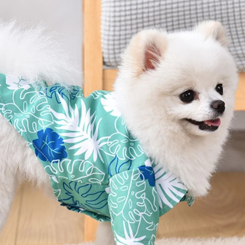 Summer Hawaiian Shirt for Dogs