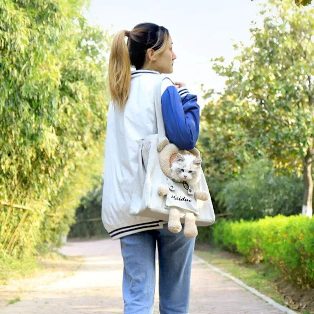 Bolsa transportadora de Ombro Urso Khaki