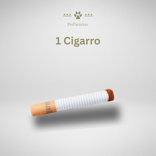 Jouet pour chien en forme de mégot de cigarette