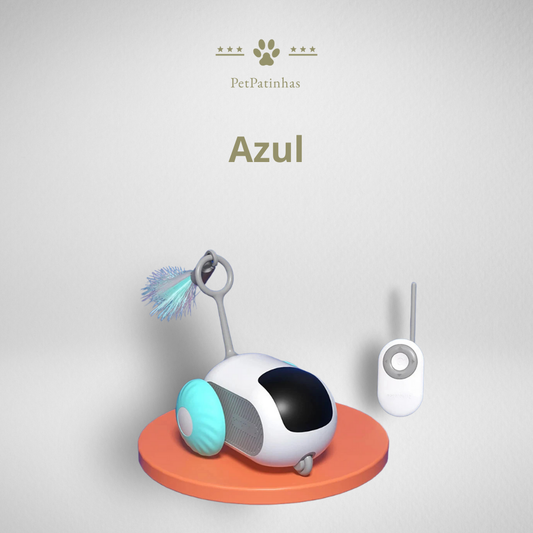 Jouet intelligent pour chat – Voiture interactive télécommandée avec 2 modes automatiques