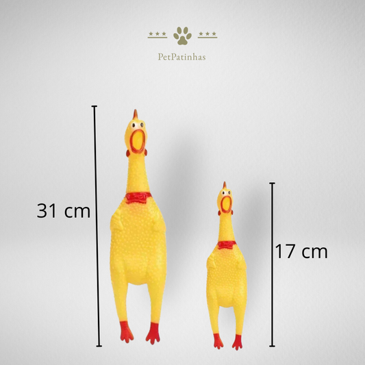 Jouet en forme de poulet avec son