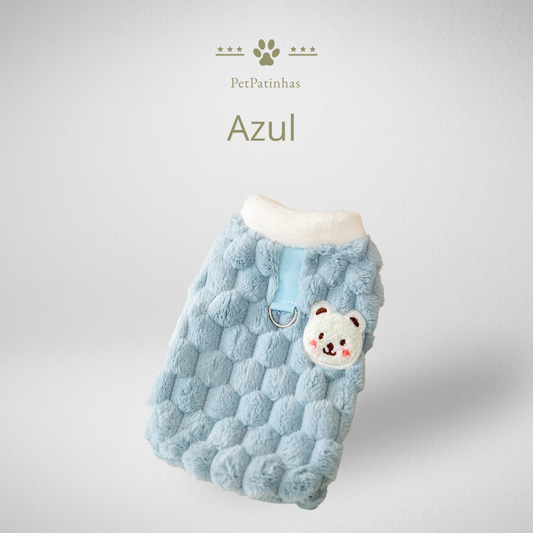 Manteau en peluche pour chat