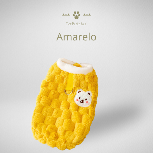 Manteau en peluche pour chat