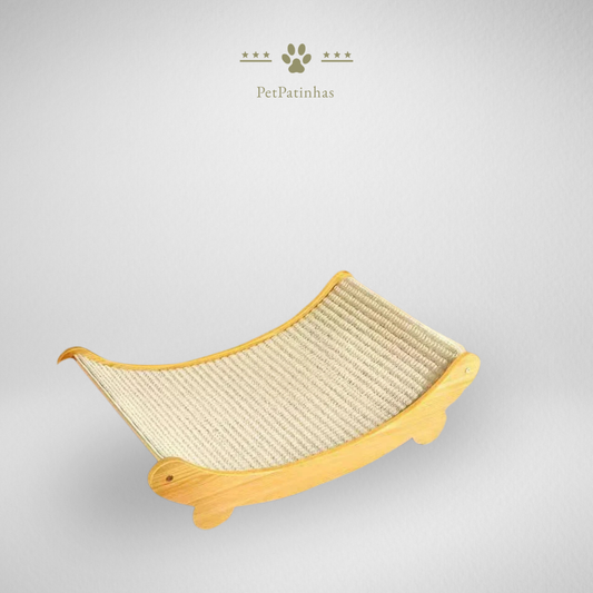 Griffoir multifonctionnel en bois pour chat