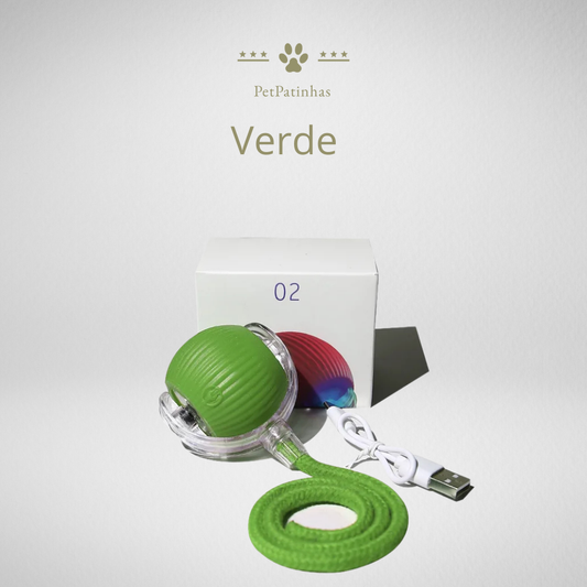 Balle interactive automatique pour chats