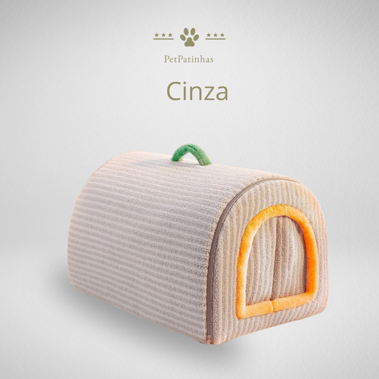 Cama Aconchegante com Alça para Transporte