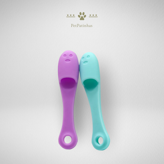 Brosse à dents souple pour les doigts – Hygiène oculaire et bucco-dentaire pour chiens et chats