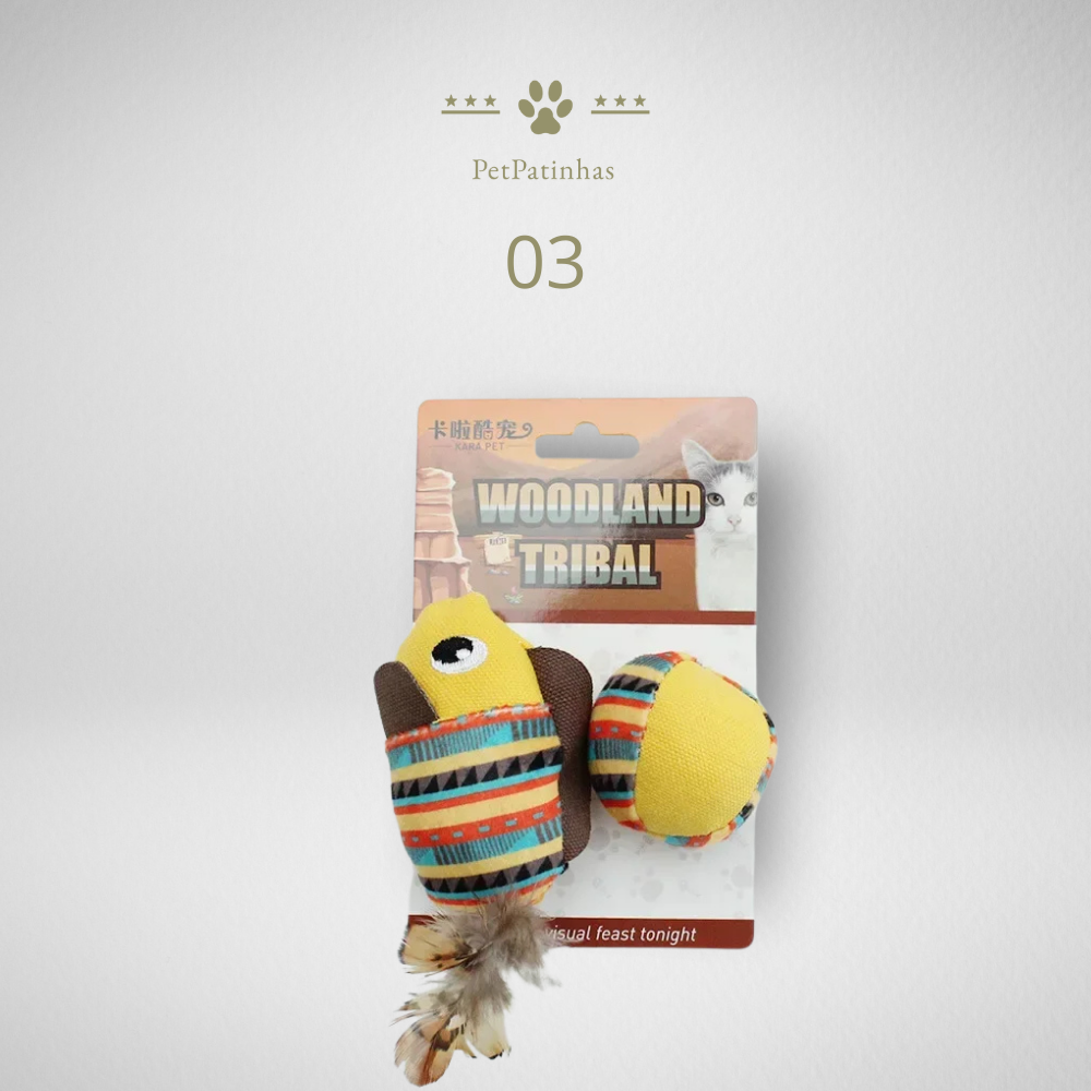 Jouet interactif pour chat