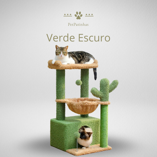 Arbre à cactus 4 en 1 pour chats