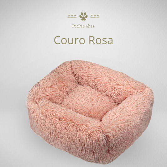 Cama Retangular de Pelúcia