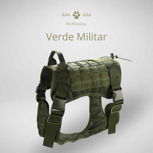 Colete Tático Militar para Cães