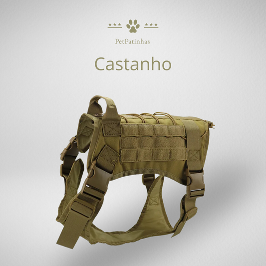Colete Tático Militar para Cães